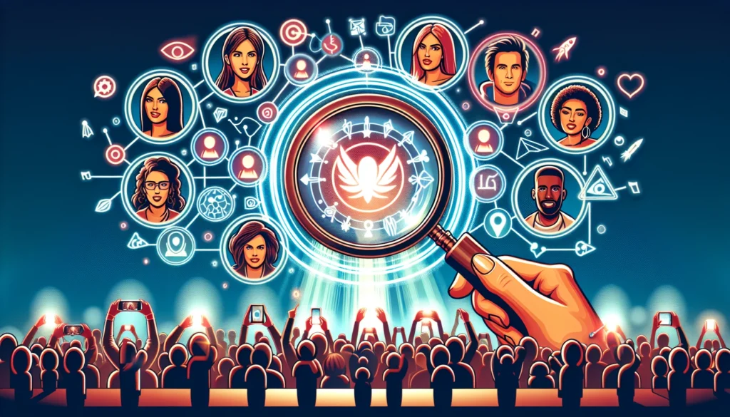 An illustration of identifying the right influencers for your brand 