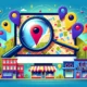 An illustration depicting the concept of local search engine optimization