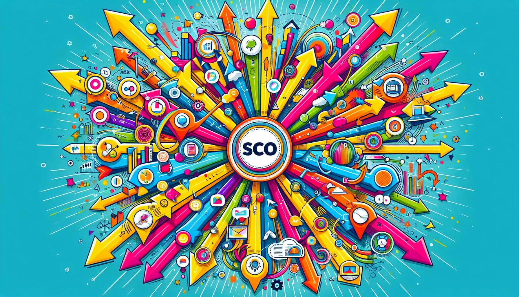 An illustration explaining SCO in marketing