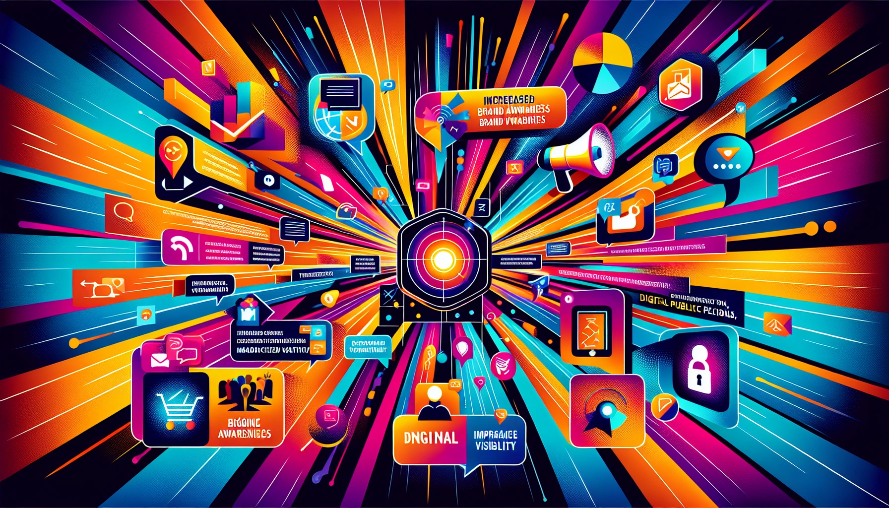 An infographic highlighting the benefits of digital public relations